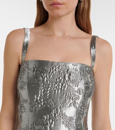 Robe longue Regina à fleurs - Emilia Wickstead - Modalova