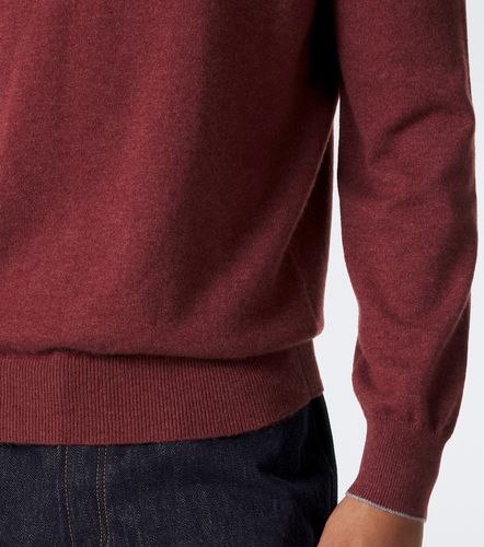 Pull demi-zippé en cachemire - Brunello Cucinelli - Modalova