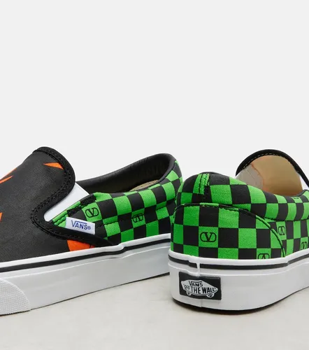 X Vans – Baskets slip-on VLogo en toile - Valentino Garavani - Modalova