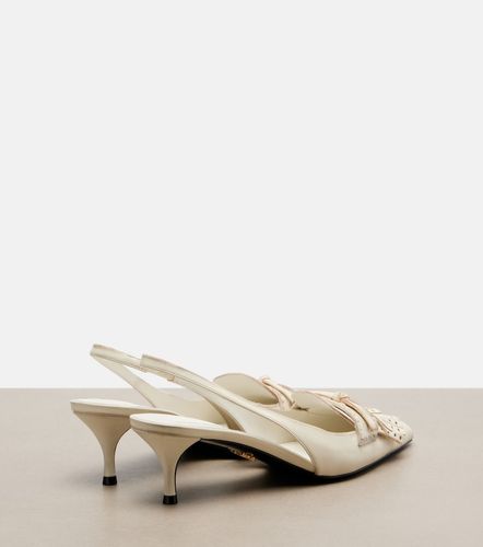 Prada Escarpins slingback en cuir - Prada - Modalova