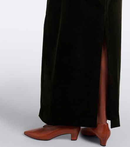 Robe longue en velours de coton - Jil Sander - Modalova