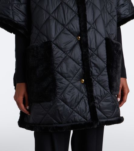 Cape matelassée réversible à capuche - Moncler - Modalova