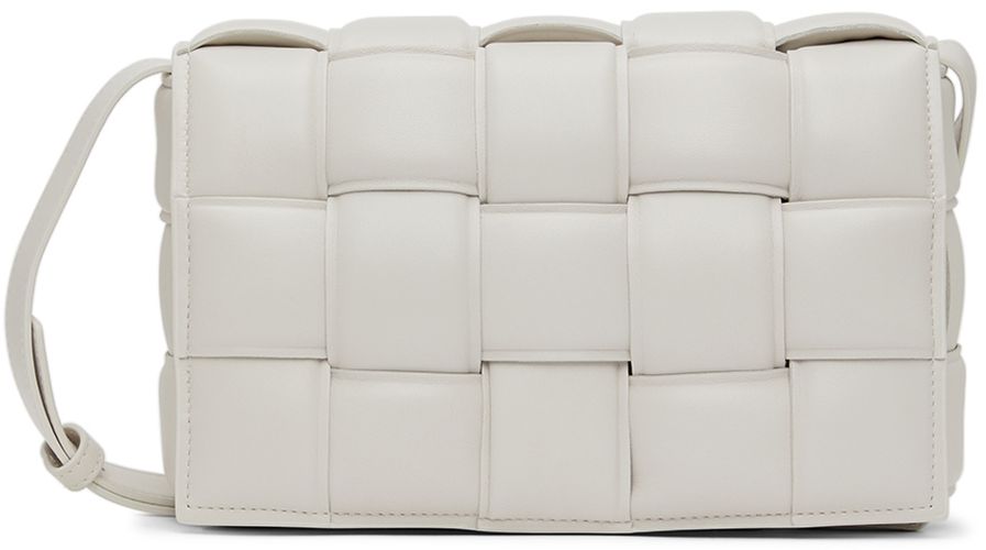 Sac Cassette rembourré blanc cassé - Bottega Veneta - Modalova