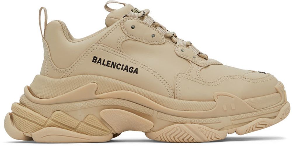 Baskets basses Triple S beiges - Balenciaga - Modalova