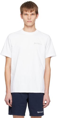Sporty & Rich T-shirt Rizzoli blanc - Sporty & Rich - Modalova