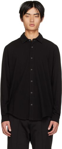 Chemise noire à col classique - Lady White Co. - Modalova