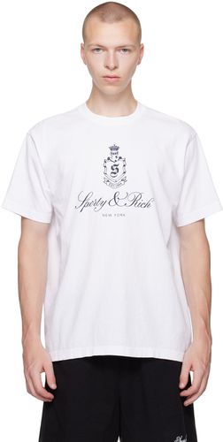 Sporty & Rich T-shirt Vendome blanc - Sporty & Rich - Modalova