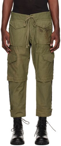 Pantalon cargo militaire Jacket Tux kaki - Greg Lauren - Modalova