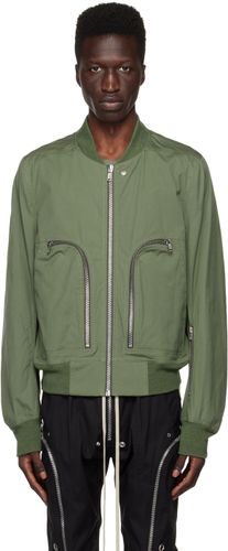 Blouson aviateur Bauhaus vert - Rick Owens - Modalova