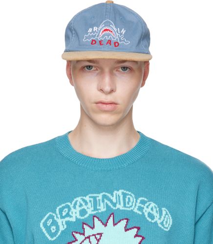 Casquette Shark Attack bleu marine - Brain Dead - Modalova