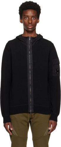 Blouson aviateur hydrofuge noir - C.P. Company - Modalova