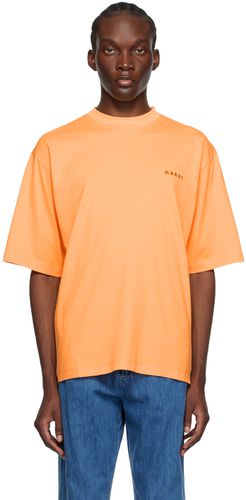 T-shirt orange à image à logo - Marni - Modalova