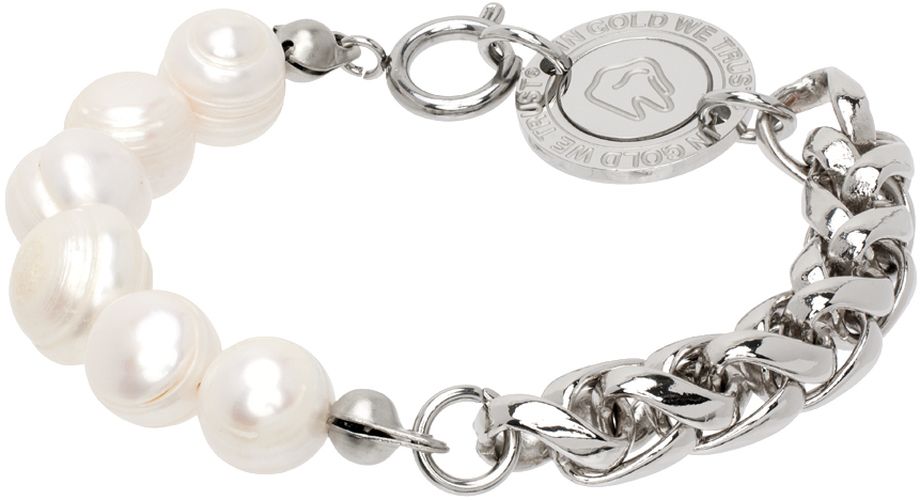 Bracelet argenté à perles - IN GOLD WE TRUST PARIS - Modalova
