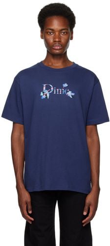 T-shirt bleu marine à image à logo - Dime - Modalova