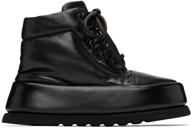 Marsèll Bottes noires en cuir - Marsèll - Modalova
