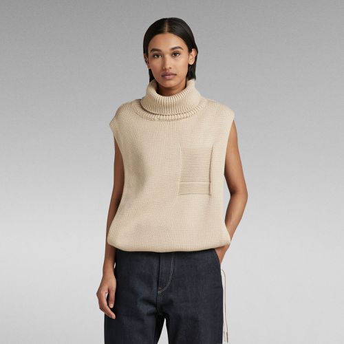 Pull en maille Top Open Side Turtle Neck - s - G-Star RAW - Modalova