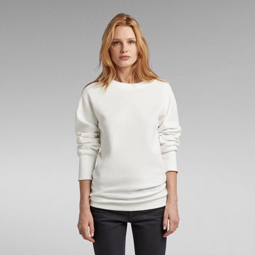 Sweat Swedish Army - Blanc - Femmes - G-Star RAW - Modalova