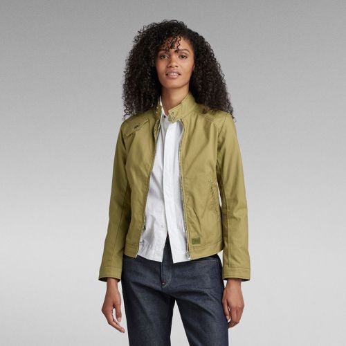 Veste Biker - Vert - Femmes - G-Star RAW - Modalova