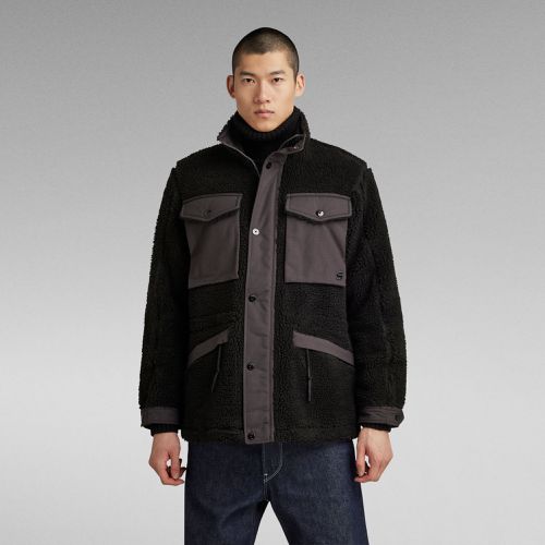 Veste Fleece Field - Noir - Hommes - G-Star RAW - Modalova