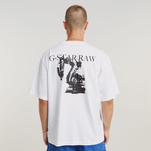 T-Shirt Industry Back Graphic Boxy - - s - G-Star RAW - Modalova