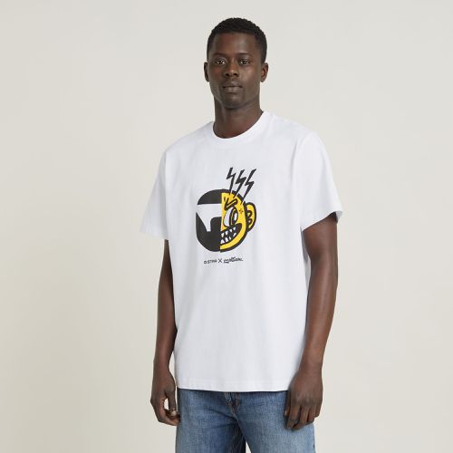 T-Shirt Unisex Face Cartoon Loose - s - G-Star RAW - Modalova