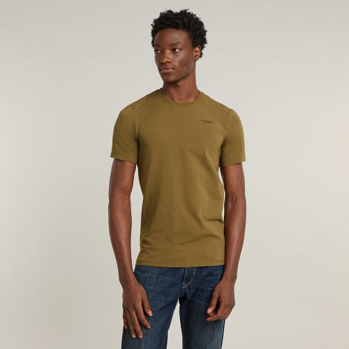 T-Shirt Slim Base - Brun - Hommes - G-Star RAW - Modalova