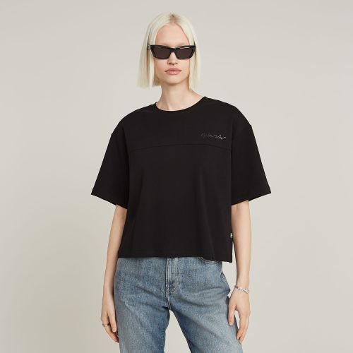Top G-Script Loose - Noir - Femmes - G-Star RAW - Modalova