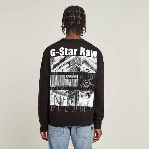 Sweater Substance Back Graphic Relaxed - s - G-Star RAW - Modalova