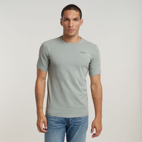 T-Shirt Slim Base - Gris - Hommes - G-Star RAW - Modalova