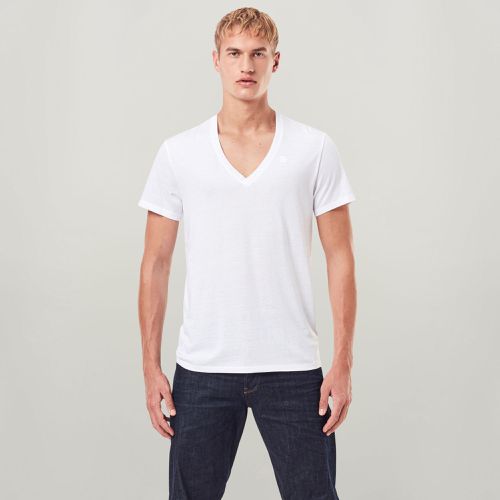 Lot De 2 T-Shirts Base Heather V-Neck - s - G-Star RAW - Modalova