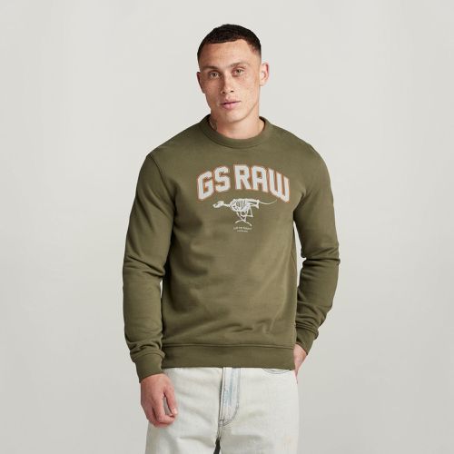 Sweat Skeleton Dog Graphic - s - G-Star RAW - Modalova