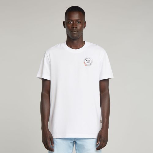 T-Shirt Gauge - Blanc - Hommes - G-Star RAW - Modalova