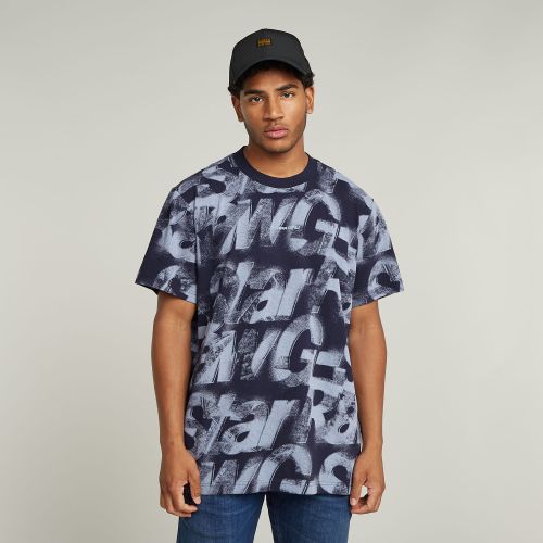 T-shirt Sprayed Letters Loose - s - G-Star RAW - Modalova