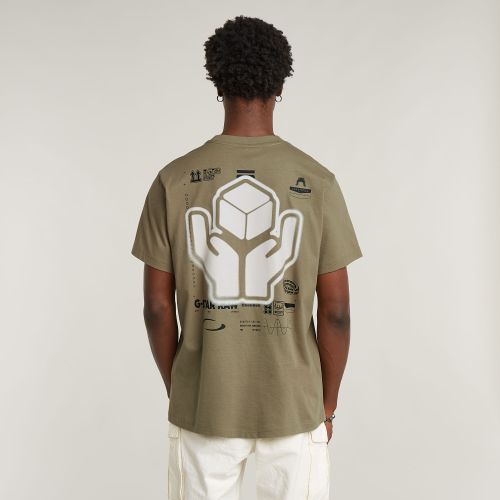 T-Shirt Back Graphic Loose - s - G-Star RAW - Modalova