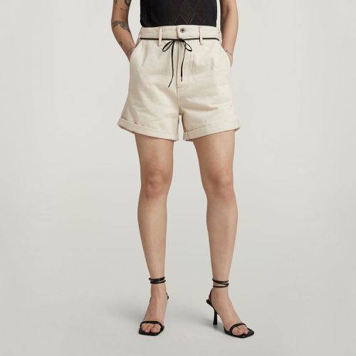 Short Lintell - Blanc - Femmes - G-Star RAW - Modalova