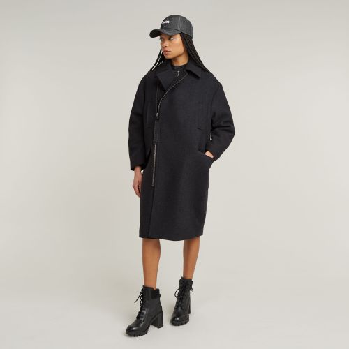 Manteau Zip Cocoon Oversized - s - G-Star RAW - Modalova