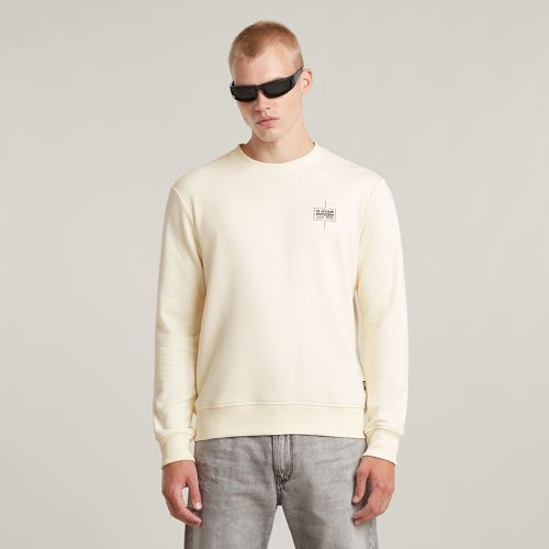 Sweat Logo - Beige - Hommes - G-Star RAW - Modalova