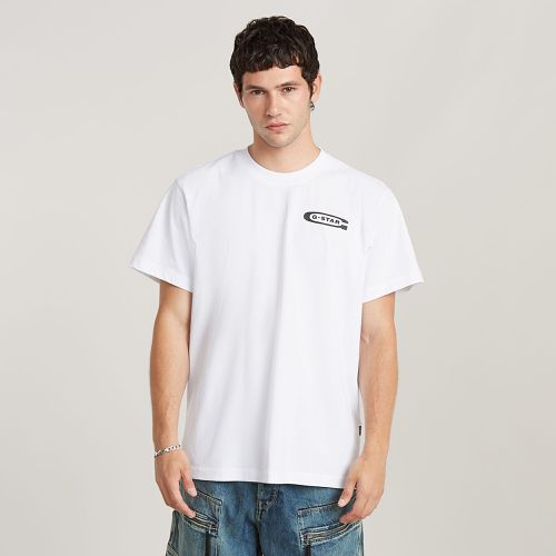 T-Shirt Old Skool Logo Loose - s - G-Star RAW - Modalova