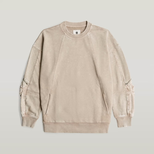 Sweat Washed 3D Mix Oversized - s - G-Star RAW - Modalova