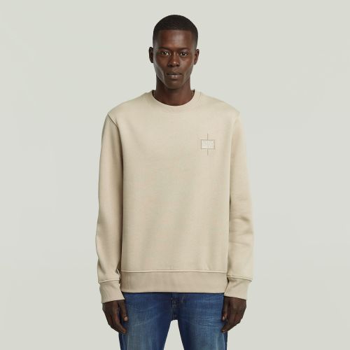 Sweat Logo - Beige - Hommes - G-Star RAW - Modalova