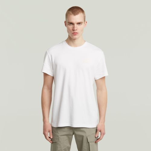 T-shirt Chest Logo - Blanc - Hommes - G-Star RAW - Modalova