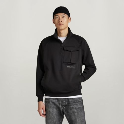 Sweat Anorak Loose - Noir - Hommes - G-Star RAW - Modalova