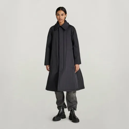 Trench Padded Wide - Noir - Femmes - G-Star RAW - Modalova