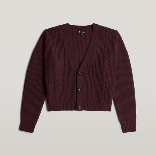 Pull Cable Cropped Cardi - s - G-Star RAW - Modalova