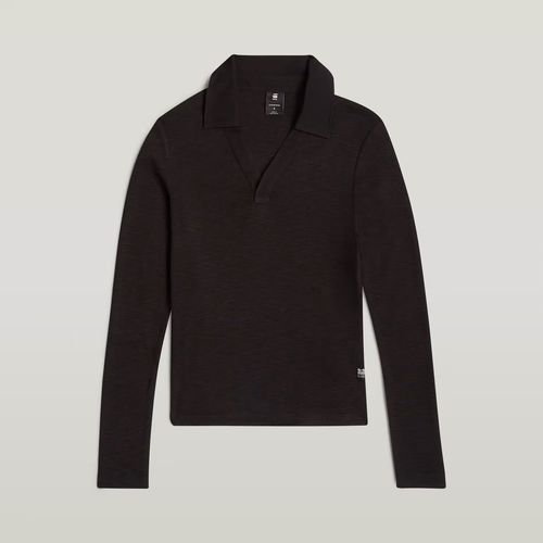 Haut Polo Slim - Noir - Femmes - G-Star RAW - Modalova