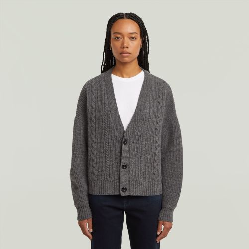 Pull Cable Cropped Cardi - s - G-Star RAW - Modalova