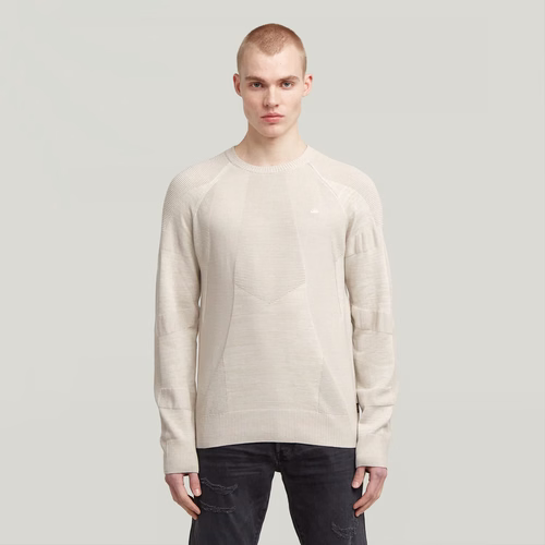 Pull 3D Biker Ribbed Knit - s - G-Star RAW - Modalova
