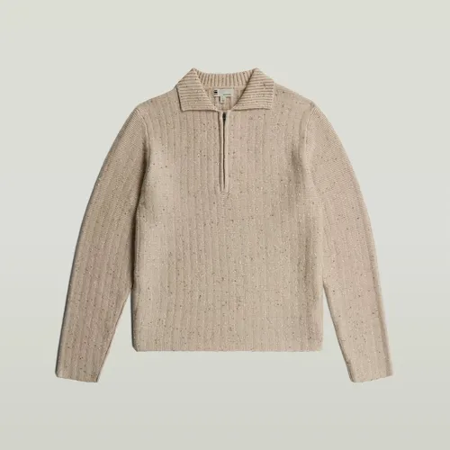 Polo Collar Half Zip Knit - s - G-Star RAW - Modalova