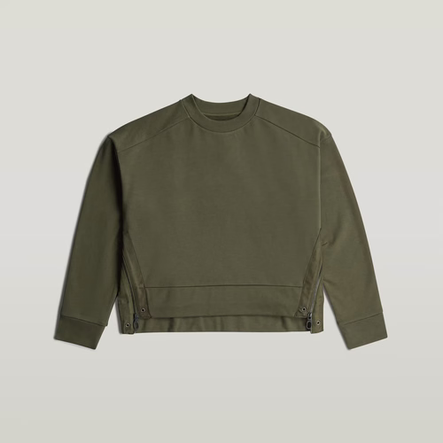Sweat Biker Zip - Vert - Femmes - G-Star RAW - Modalova