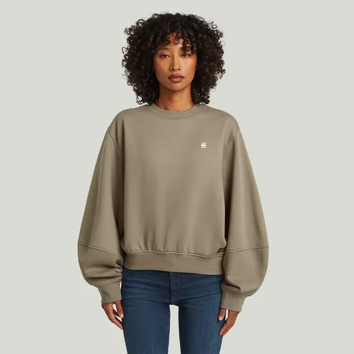 Sweat Logo Crew - Beige - Femmes - G-Star RAW - Modalova